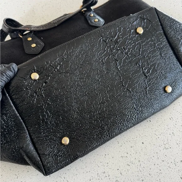 3 HR SALE 🚨 2002 XL Juicy Couture Black Scottie Tote - Picture 12 of 12